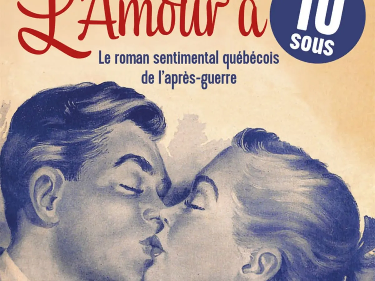 Couverture de livre, couple qui s'embrasse