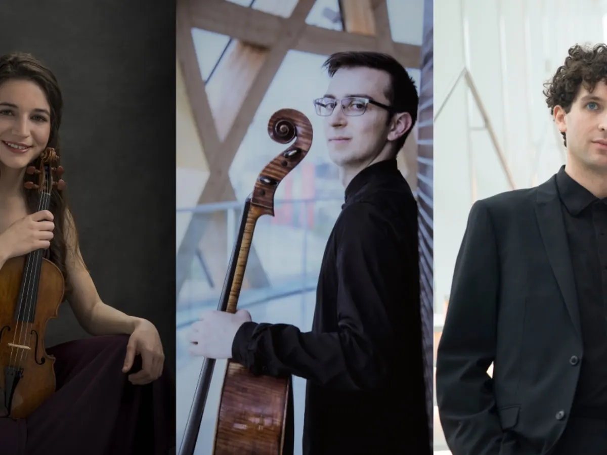 Les musiciens Émilie Auclair, Julien Siino et SamueBlanchette-Gagnon