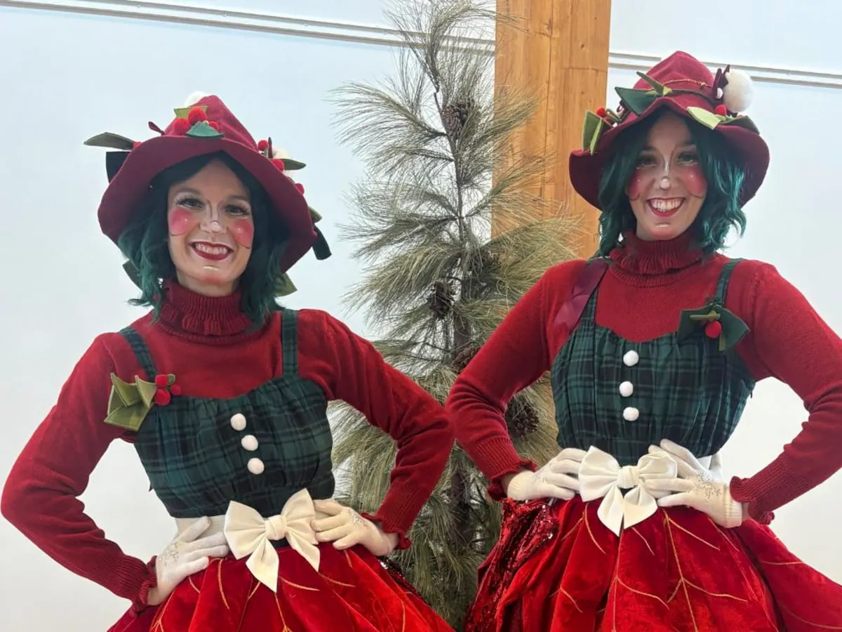 Personnages de Noël.