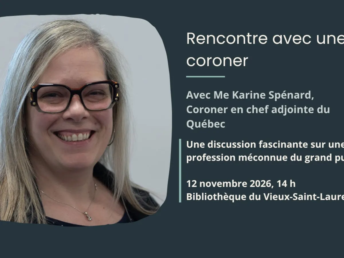 Rencontre avec une coroner. Une discussion fascinante sur une profession méconnue du grand public